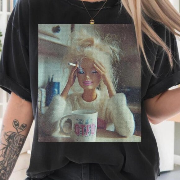 Gildan Other - Funny Distressed Face Meme Shirt, Sarcastic Face Unisex Shirt